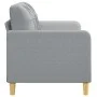 Sofá de 2 plazas de tela gris claro 140 cm de vidaXL, Sofás - Ref: Foro24-359091, Precio: 189,78 €, Descuento: %