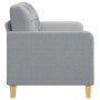 Sofá de 2 plazas de tela gris claro 140 cm de vidaXL, Sofás - Ref: Foro24-359091, Precio: 193,10 €, Descuento: %
