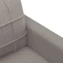 Sofá de 2 plazas de tela gris taupé 140 cm de vidaXL, Sofás - Ref: Foro24-359098, Precio: 216,69 €, Descuento: %