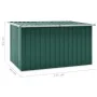 Caja de almacenaje para jardín verde 171x99x93 cm de vidaXL, Cajas de almacenaje para exteriores - Ref: Foro24-46269, Precio:...