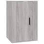 Set de muebles para TV 3 pzas madera contrachapada gris Sonoma en Muebles TV | Comprar online en Foru.es
