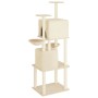 Rascador para gatos con postes de sisal crema 180 cm de vidaXL, Mobiliario para gatos - Ref: Foro24-172031, Precio: 101,62 €,...