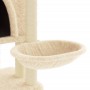 Rascador para gatos con postes de sisal crema 180 cm de vidaXL, Mobiliario para gatos - Ref: Foro24-172031, Precio: 101,62 €,...