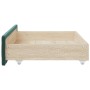 Cajones de cama 2 uds madera ingeniería terciopelo verde oscuro de vidaXL, Camas y accesorios - Ref: Foro24-833918, Precio: 4...