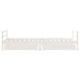 Estructura cama niños con cajones madera pino blanco 80x200 cm de vidaXL, Cunas y camas para niños - Ref: Foro24-834436, Prec...