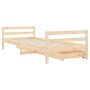 Estructura de cama para niños con cajones madera pino 90x200 cm de vidaXL, Cunas y camas para niños - Ref: Foro24-834438, Pre...