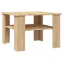 Mesa de centro madera contrachapada roble Sonoma 60x60x42 cm de vidaXL, Mesas de centro - Ref: Foro24-800210, Precio: 47,36 €...