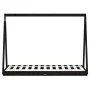 Estructura de cama para niños madera de pino negro 80x160 cm de vidaXL, Cunas y camas para niños - Ref: Foro24-834530, Precio...
