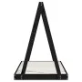 Estructura de cama para niños madera de pino negro 80x160 cm de vidaXL, Cunas y camas para niños - Ref: Foro24-834530, Precio...