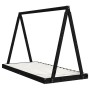 Estructura de cama para niños madera de pino negro 90x200 cm de vidaXL, Cunas y camas para niños - Ref: Foro24-834539, Precio...