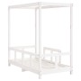 Estructura de cama para niños madera de pino blanco 70x140 cm de vidaXL, Cunas y camas para niños - Ref: Foro24-834511, Preci...