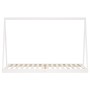 Estructura de cama para niños madera de pino blanco 90x200 cm de vidaXL, Cunas y camas para niños - Ref: Foro24-834538, Preci...