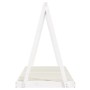 Estructura de cama para niños madera de pino blanco 90x200 cm de vidaXL, Cunas y camas para niños - Ref: Foro24-834538, Preci...