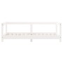 Estructura de cama para niños madera de pino blanco 70x140 cm de vidaXL, Cunas y camas para niños - Ref: Foro24-834397, Preci...