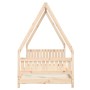 Estructura de cama infantil madera maciza de pino 90x190 cm de vidaXL, Cunas y camas para niños - Ref: Foro24-834507, Precio:...