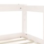 Estructura de cama para niños madera de pino blanco 70x140 cm de vidaXL, Cunas y camas para niños - Ref: Foro24-834427, Preci...