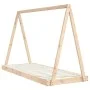 Estructura de cama para niños madera maciza de pino 80x200 cm de vidaXL, Cunas y camas para niños - Ref: Foro24-834534, Preci...