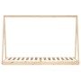 Estructura de cama para niños madera maciza de pino 80x200 cm de vidaXL, Cunas y camas para niños - Ref: Foro24-834534, Preci...