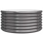 Jardinera acero galvanizado antracita 80x80x36 cm en Macetas y jardineras | Comprar online en Foru.es