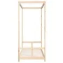 Estructura de cama para niños madera maciza de pino 80x200 cm de vidaXL, Cunas y camas para niños - Ref: Foro24-834519, Preci...