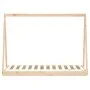 Estructura de cama para niños madera maciza de pino 80x160 cm de vidaXL, Cunas y camas para niños - Ref: Foro24-834528, Preci...