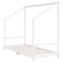 Estructura de cama para niños madera de pino blanco 80x200 cm de vidaXL, Cunas y camas para niños - Ref: Foro24-835701, Preci...