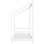 Estructura de cama para niños madera de pino blanco 80x200 cm de vidaXL, Cunas y camas para niños - Ref: Foro24-835701, Preci...