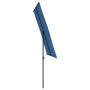 Sombrilla de jardín con palo de aluminio azul celeste 2x1,5 m de vidaXL, Sombrillas - Ref: Foro24-47343, Precio: 49,99 €, Des...
