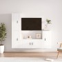 Set de muebles para TV 4 piezas madera contrachapada blanco en Muebles TV | Comprar online en Foru.es