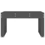 Banco de jardín madera maciza de pino gris 80x38x45 cm de vidaXL, Bancos de jardín - Ref: Foro24-825088, Precio: 65,40 €, Des...