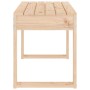 Banco de jardín madera maciza de pino 80x38x45 cm de vidaXL, Bancos de jardín - Ref: Foro24-825086, Precio: 71,44 €, Descuent...