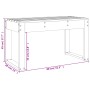 Banco de jardín madera maciza de abeto Douglas 80x38x45 cm de vidaXL, Bancos de jardín - Ref: Foro24-825091, Precio: 57,34 €,...