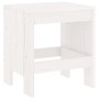 Taburetes de jardín 2 uds madera maciza pino blanco 40x36x45 cm de vidaXL, Sillas de jardín - Ref: Foro24-825339, Precio: 75,...