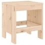 Taburetes de jardín 2 uds madera maciza de pino 40x36x45 cm de vidaXL, Sillas de jardín - Ref: Foro24-825338, Precio: 76,65 €...