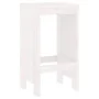 Taburetes de cocina 2 uds madera maciza pino blanco 40x36x75 cm de vidaXL, Sillas de jardín - Ref: Foro24-825346, Precio: 110...