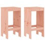 Taburetes de cocina 2 uds madera de abeto Douglas 40x36x75 cm de vidaXL, Sillas de jardín - Ref: Foro24-825350, Precio: 81,36...