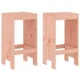 Taburetes de cocina 2 uds madera de abeto Douglas 40x36x75 cm de vidaXL, Sillas de jardín - Ref: Foro24-825350, Precio: 80,50...