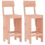 Taburetes de cocina 2 uds madera abeto Douglas 40x48,5x115,5 cm de vidaXL, Sillas de jardín - Ref: Foro24-825364, Precio: 99,...