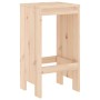 Taburetes altos de cocina 2 uds madera maciza pino 40x36x75 cm de vidaXL, Sillas de jardín - Ref: Foro24-825345, Precio: 95,0...