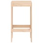Taburetes altos de cocina 2 uds madera maciza pino 40x36x75 cm de vidaXL, Sillas de jardín - Ref: Foro24-825345, Precio: 95,0...
