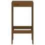 Taburetes de cocina 2 uds madera pino marrón miel 40x36x75 cm de vidaXL, Sillas de jardín - Ref: Foro24-825348, Precio: 95,48...
