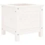 Jardinera madera maciza de pino blanco 40x40x39 cm de vidaXL, Maceteros y jardineras - Ref: Foro24-825248, Precio: 42,62 €, D...