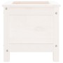 Jardinera madera maciza de pino blanco 40x40x39 cm de vidaXL, Maceteros y jardineras - Ref: Foro24-825248, Precio: 52,61 €, D...