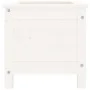 Jardinera madera maciza de pino blanco 40x40x39 cm de vidaXL, Maceteros y jardineras - Ref: Foro24-825248, Precio: 42,62 €, D...