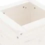 Jardinera madera maciza de pino blanco 40x40x39 cm de vidaXL, Maceteros y jardineras - Ref: Foro24-825248, Precio: 42,62 €, D...