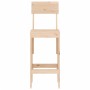 Taburetes de cocina 2 uds madera maciza pino 40x48,5x115,5 cm de vidaXL, Sillas de jardín - Ref: Foro24-825359, Precio: 111,3...
