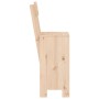Taburetes de cocina 2 uds madera maciza pino 40x48,5x115,5 cm de vidaXL, Sillas de jardín - Ref: Foro24-825359, Precio: 111,3...