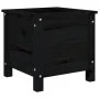 Jardinera madera maciza de pino negro 40x40x39 cm de vidaXL, Maceteros y jardineras - Ref: Foro24-825251, Precio: 53,26 €, De...