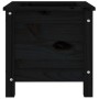 Jardinera madera maciza de pino negro 40x40x39 cm de vidaXL, Maceteros y jardineras - Ref: Foro24-825251, Precio: 53,98 €, De...