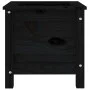 Jardinera madera maciza de pino negro 40x40x39 cm de vidaXL, Maceteros y jardineras - Ref: Foro24-825251, Precio: 53,26 €, De...